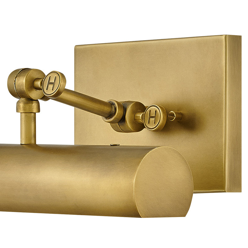 Hinkley Stokes Accent Light, Heritage Brass