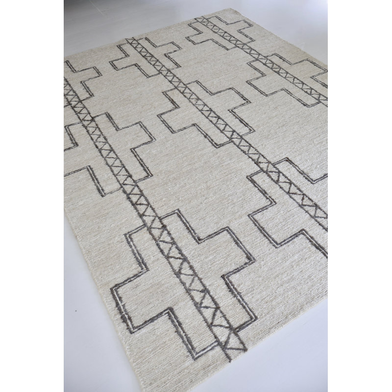 Cleo Hand knotted Hemp & Jute Rug, Rectangle 9' x 12'