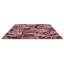 Wool Floral Area Rug in Pink/Purple-74187206