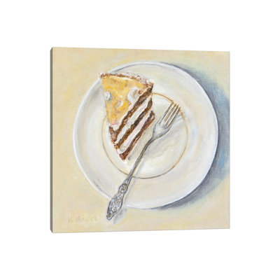 That Last Piece Of Cake - Wall Art Print - Wrapped Canvas