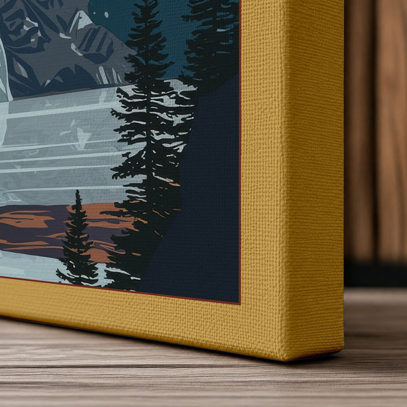 Print, 36x24 - 91.4 x 61.0 cm, Ochre Border