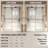 Lennon 44-48"x76" H Frameless Sliding Shower Door with 5/16" Tempered Glass & Stainless Steel Hardware-123252966