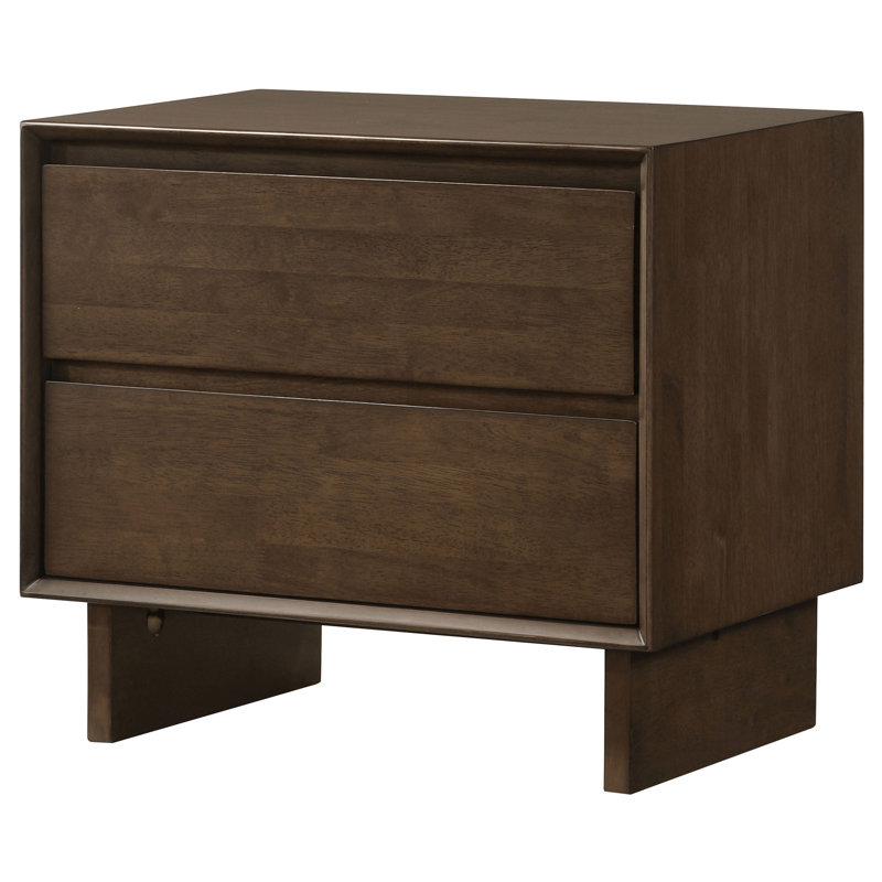Table de chevet 2 tiroirs