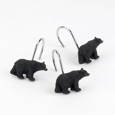 Black Bear Lodge Shower Curtain Hook