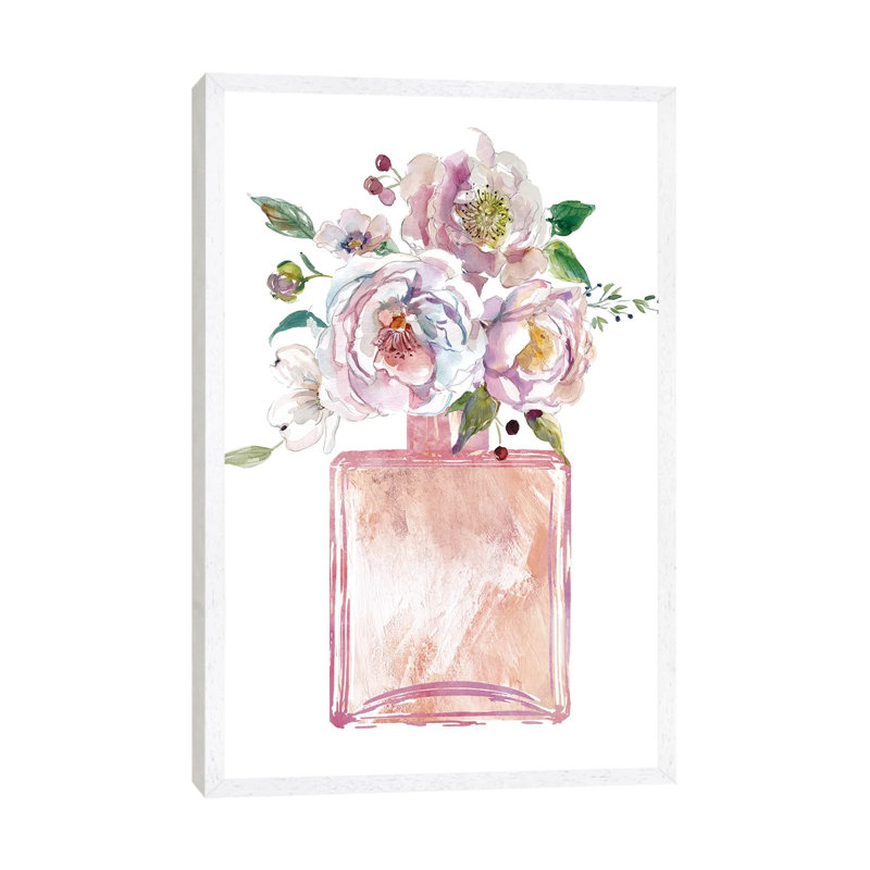 Fragrance Of Summer I by Carol Robinson - Painting on Canvas, White Framed, 152.5 cm H x 101.5 cm W