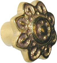 (Paquet de 5) Laiton coulé de style victorien 11/16 po