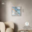 «Azure Veins Shadowbox Print», art abstrait bleu par Art Remedy-115123291-115123297