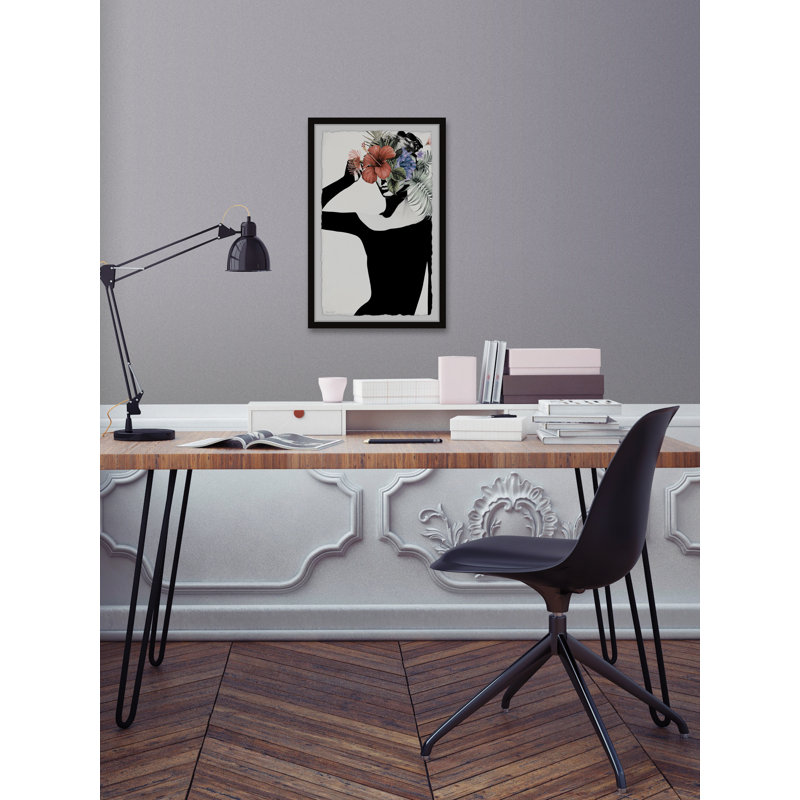 «Flawless», reproduction encadrée, H 12 po x l 8 po x P 1,5 po