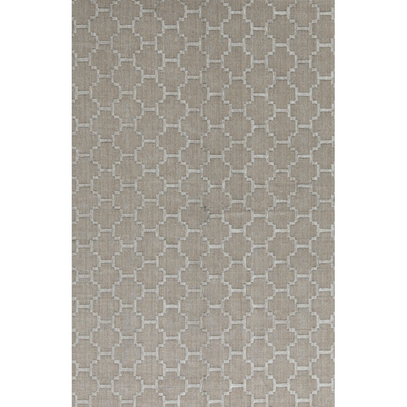 Tapis brun de haute qualité noué à la main