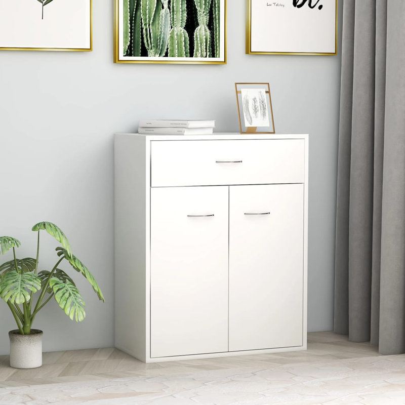 Abraar 60cm Sideboard, White