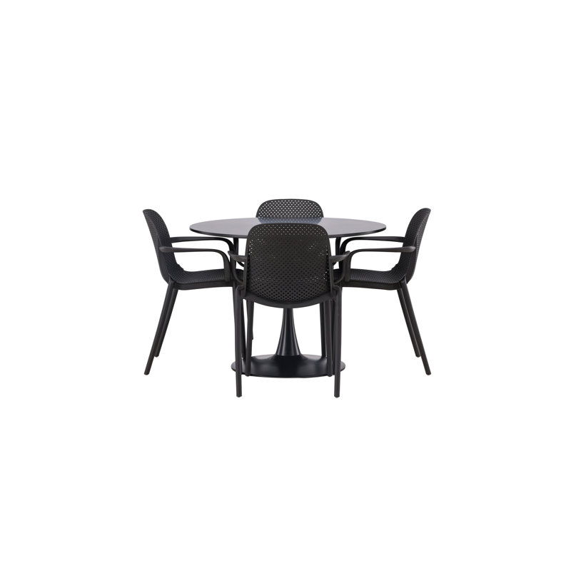 Zavala 4 - Person Dining Set