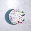 VIDA Butterfly Croc Reversible 15.5" Round Placemats