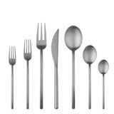 Due Flatware Set - 32 Pieces - Black Gold