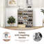 16 Pair Stackable Shoe Rack-798767647