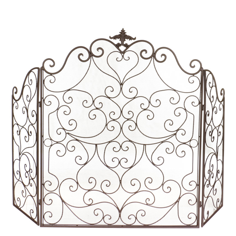 Glassman Iron Fireplace Screen