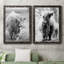 Gretna Green Highland - Ensemble de 2 cadres photo sur toile-1842589330-1842589341