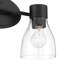 Éclairage pour salle de bain 3 lumières en laiton brossé avec abat-jour en verre transparent Jessa-1684681960-1684681956