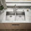 Strive 32 In. Undermount Duble-Bowl Kitchen Sink