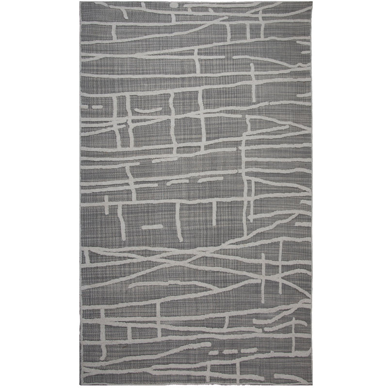 100% Wool Hand Tufted Area Rug, Rectangle 7' 9" x 9' 9"