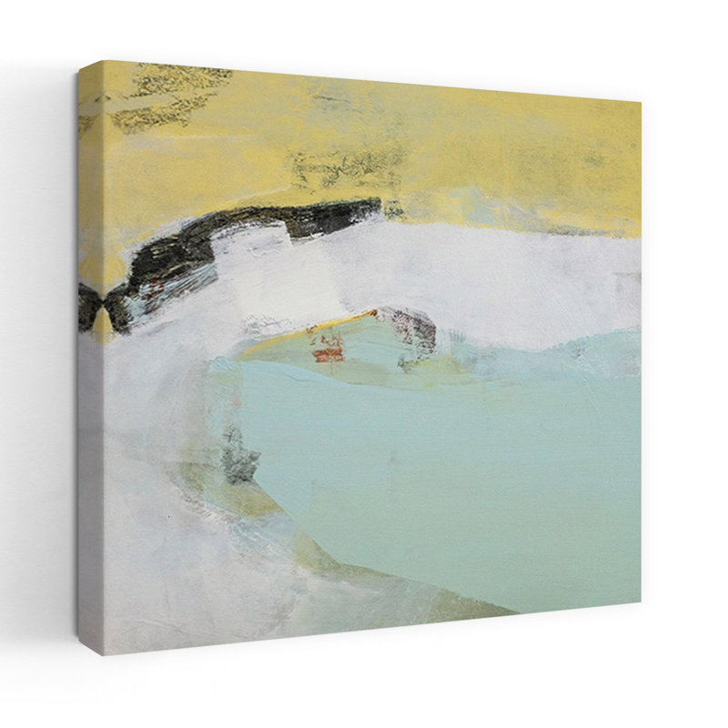 «In The Shallows», art contemporain abstrait, H 48 po x l 48 po