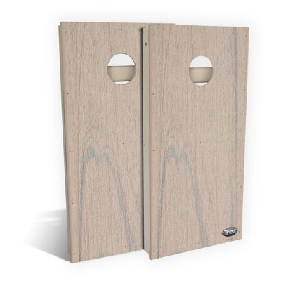 Ensemble de planches cornhole Trex Transcend Comprend (2) planches (8) sacs et accessoires optionnels
