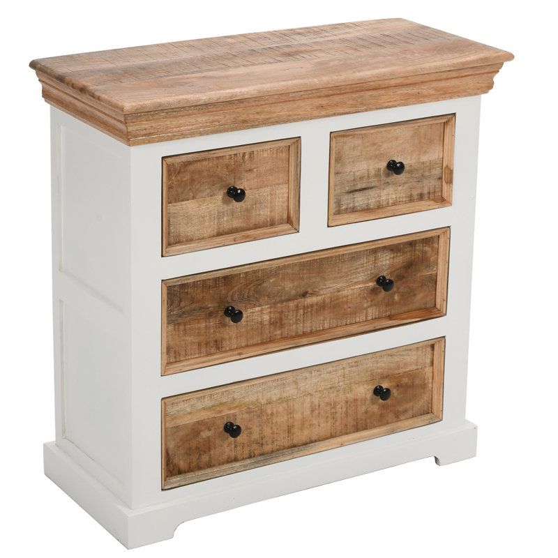 Charton 80cm W 4 - Drawer Chest of Drawers