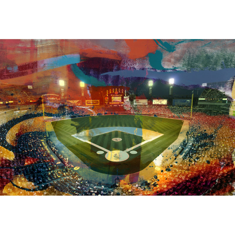 Sox Stadium, Chicago 1 Piece Wrapped Canvas Wall Art, 30cm H x 46cm W x 3.8cm D