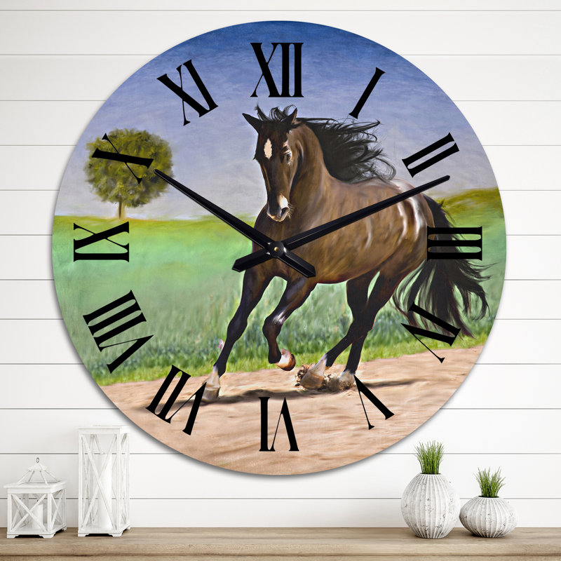 Horloge murale surdimensionnée, Moyen