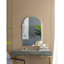 Miroir décoratif 24 "x 36" avec cadre en métal pour salle de bain, chambre à coucher, mur de vestibule-164468108-164468099
