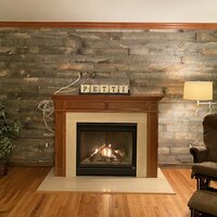  Centennial Woods Reclaimed Wood Planks, Brown/Gray Wooden Wall  Planks, Cheyenne Finish, 20 Square Feet : Tools & Home Improvement