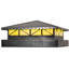 Durrant Brown LED Pier Mount Light