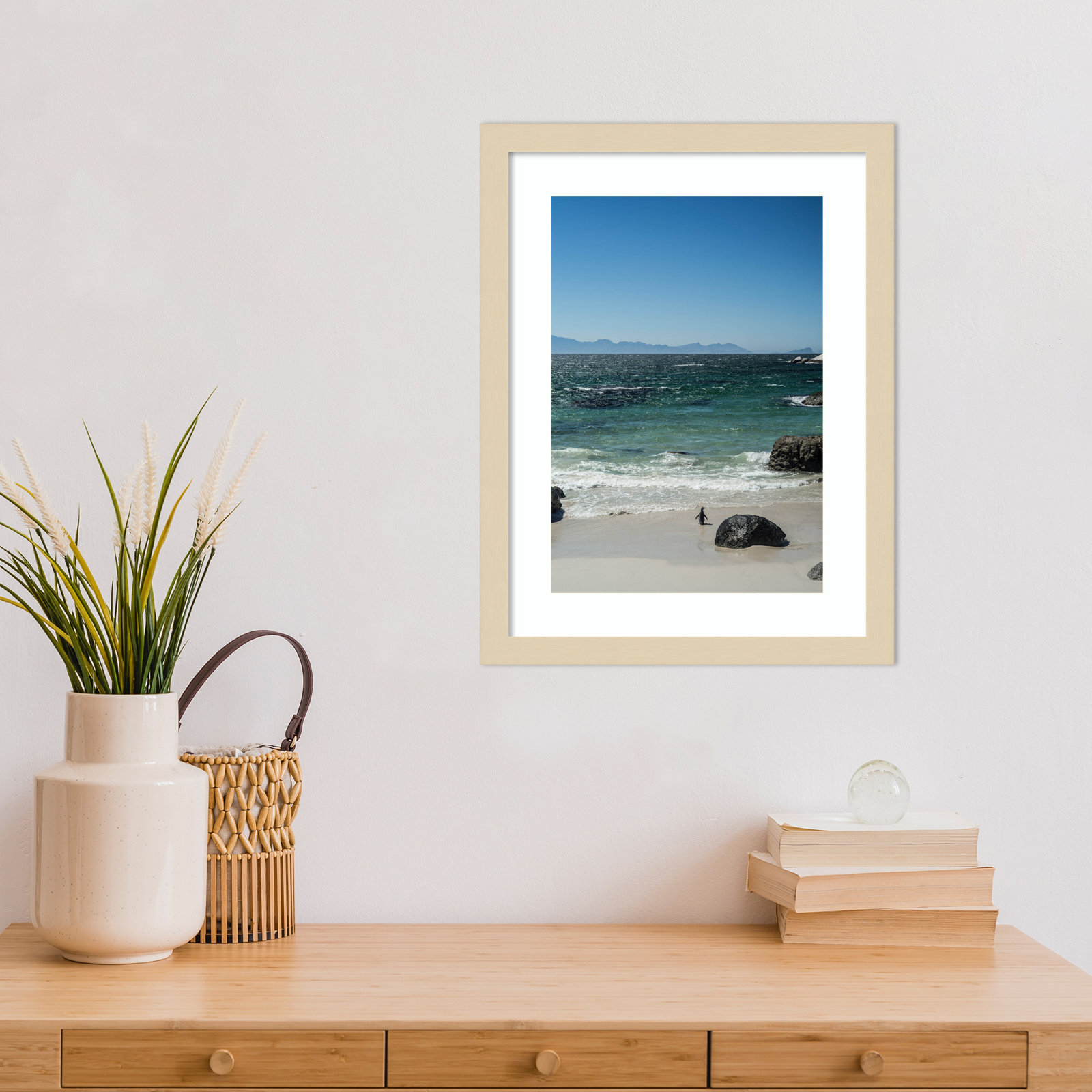 Nisbet "Heading Out to Sea" Print, Brown, 17" H x 13" W