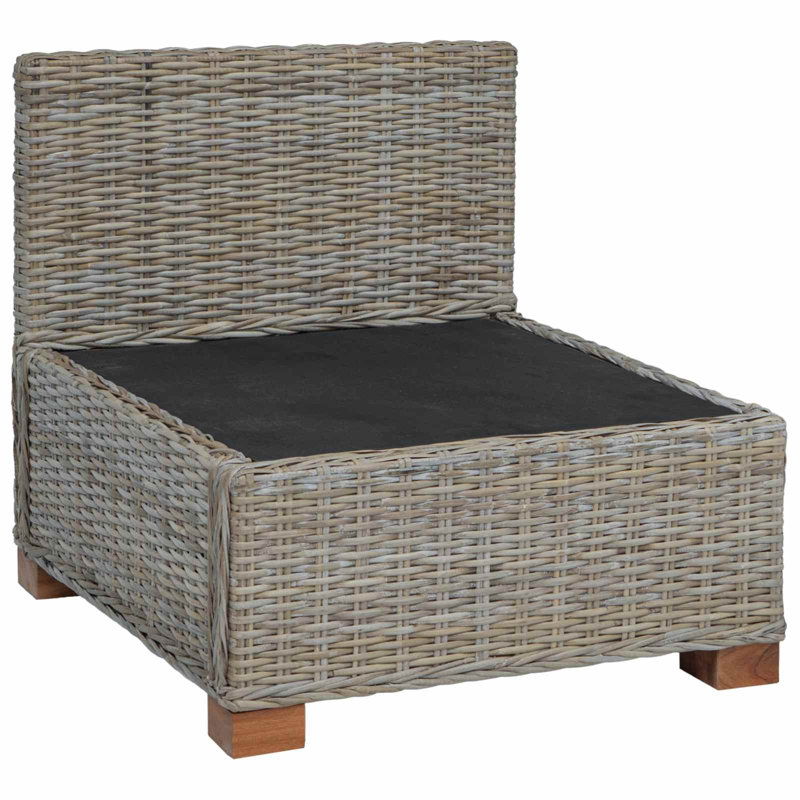 72cm Wide Patio Sectional Set, Kubu Grey