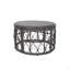 Open Weave Outdoor Side Table