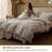 Bedsure Modern & Contemporary 100% Washed Linen Duvet Cover Set (Set of 3)-123119614-123119615