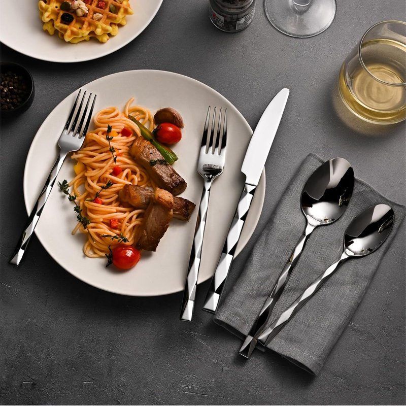 18/10 Stainless Steel Cutlery Set