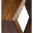 Cray Hexagon Oak Solid Wood Accent Shelf