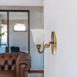 13cm H Glass Lamp Shade