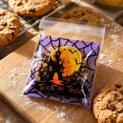  Halloween-themed Adhesive Gift Bags