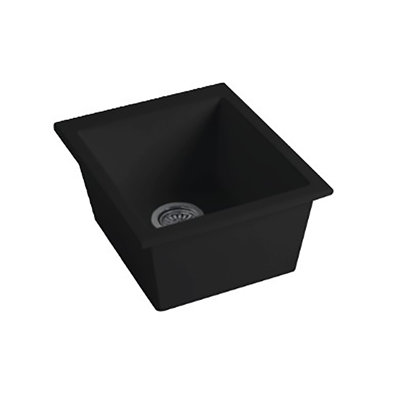 Fireclay 16'' L Undermount Bar Sink