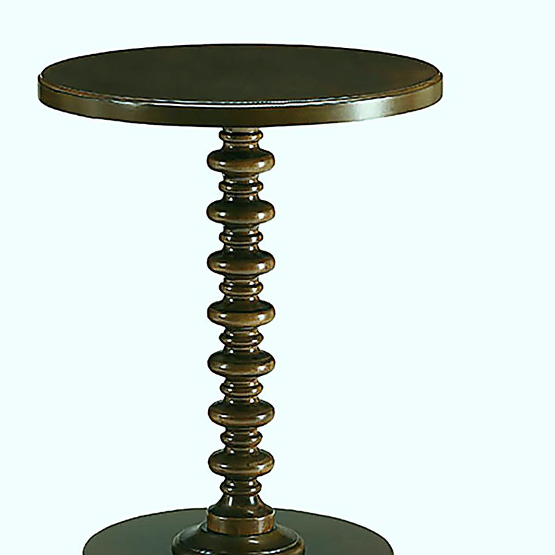 Table d'appoint ronde en noyer, Noyer
