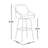 Fixed-Height Barstool with Swivel