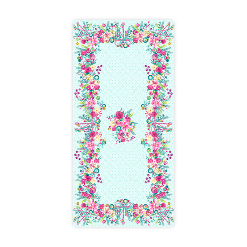 Nappe Boho Christmas, L 144 po x l 70 po