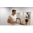 Lunara Full Length Rectangle Tempered Glass Flat Wall Mirror, Home Gym Mirror for Yoga/Dance/Workout Studio Mirror(Set of 2/3)-1072065898