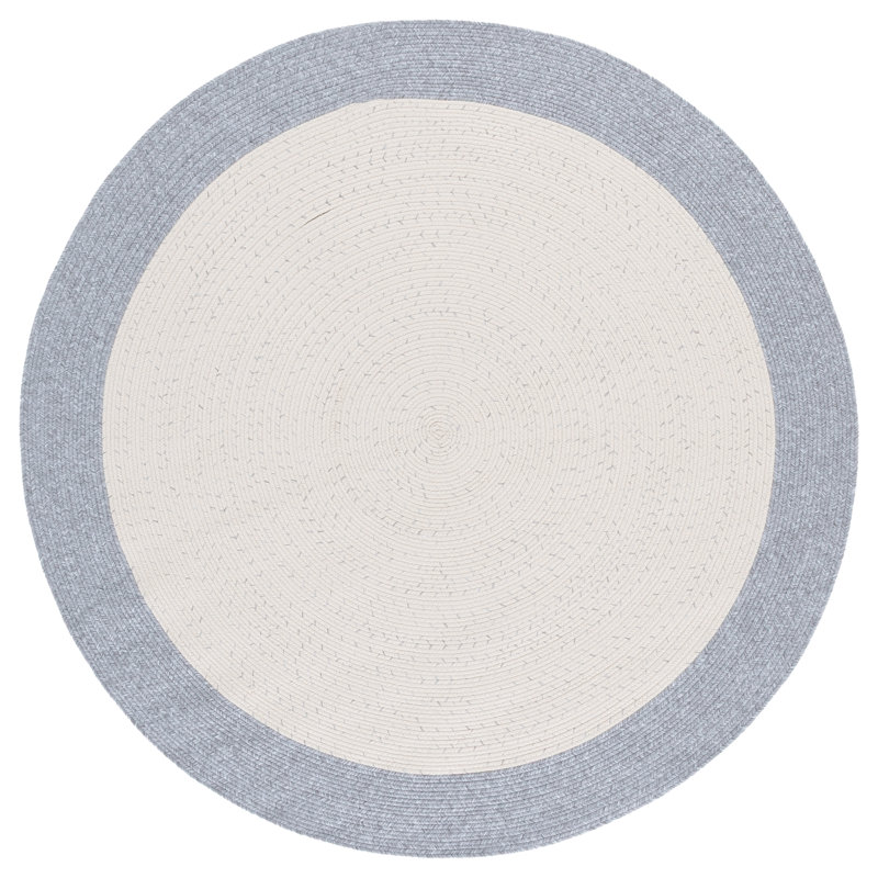 Tapis tissé à la main tressé à la main 281 Performance, Rond 5 pi
