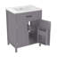 Freestanding Bathroom Vanity with Ceramic Basin-134243247