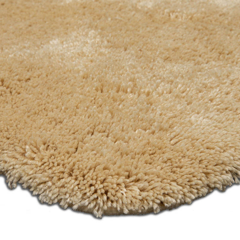 Pirates Well Washable Non-Slip Stain/Fade Resistant Solid Rectangle Bath Mat, Gold, 24" W x 40" L
