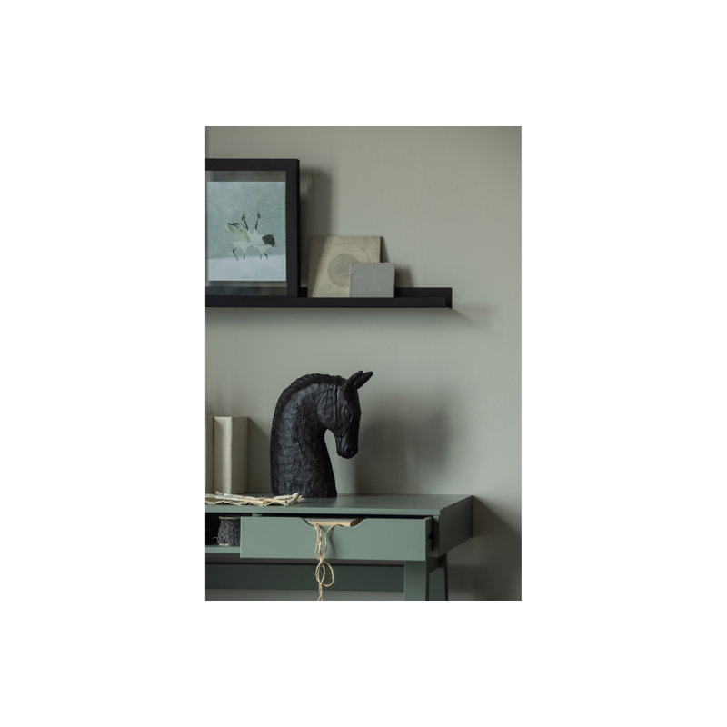 Nikki Solid Wood Writing Desk, Green