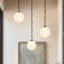 Petra 3 Light Black dimmable LED Chandelier-411328040-411328042