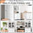 Kitchen Pantry, Freestanding Kitchen Storage Cabinet Display Cabinet with Glass Doors and 4 Built-in Drawers for Living Room, Home Office-305891416